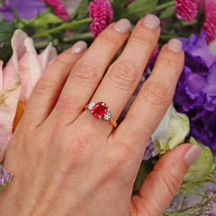 Three-Stone Engagement Rings