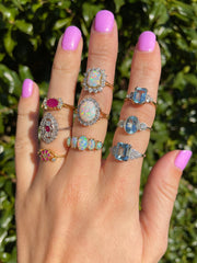 Vintage Gemstone Rings