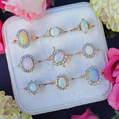 Antique & Vintage Opal Rings