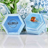 Ellibelle Jewellery 1940s Citrine 18ct Gold Solitaire Dress Ring (5.75ct)