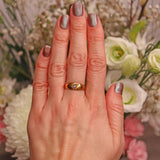 Ellibelle Jewellery Antique Edwardian Diamond 18ct Gold Gyspy Starburst Ring