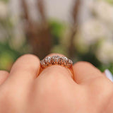 Ellibelle Jewellery Antique Edwardian Diamond 18ct Gold & Platinum Five-Stone Ring (0.95cts)