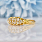 Ellibelle Jewellery Antique Edwardian Old Cut Diamond 18ct Gold Ring