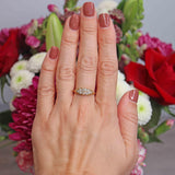 Ellibelle Jewellery Antique Edwardian Old Cut Diamond 18ct Gold Ring
