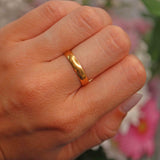 Ellibelle Jewellery Antique George V 22ct Gold Wedding Band - Birmingham 1914 (3.4g)