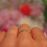 Ellibelle Jewellery Antique George V 22ct Gold Wedding Band - Birmingham 1914 (3.4g)