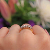 Ellibelle Jewellery Antique Old Mine Cut Diamond 18ct Gold Five Stone Ring (1.00ct)