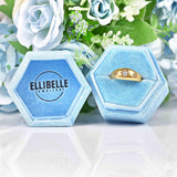 Ellibelle Jewellery Antique Victorian 18ct Gold & Old Mine Cut Diamond Gypsy Ring
