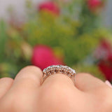Ellibelle Jewellery Antique Victorian Diamond Five Stone White Gold Ring (1.25cts)