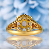Ellibelle Jewellery Antique Victorian Opal & Old-Mine Diamond 18ct Gold Ring