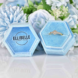Ellibelle Jewellery Art Deco Diamond 18ct Gold & Platinum Daisy Ring