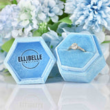 Ellibelle Jewellery Art Deco Diamond 18ct White Gold Solitaire Engagement Ring (1.11ct)