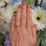 Ellibelle Jewellery Art Deco Diamond Gold & Platinum Solitaire Engagement Ring (0.50ct)