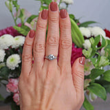 Ellibelle Jewellery Art Deco Diamond & Platinum Solitaire Engagement Ring (1.85ct)