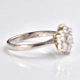 Ellibelle Jewellery Diamond & Platinum Daisy Cluster Engagement Ring (0.70cts)