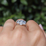 Ellibelle Jewellery Diamond & Platinum Daisy Cluster Engagement Ring (1.75cts)