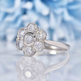 Ellibelle Jewellery Diamond & Platinum Daisy Cluster Engagement Ring (1.75cts)