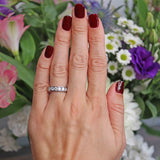 Ellibelle Jewellery Diamond & Platinum Half-Eternity Wedding Band Ring (1.50cts)