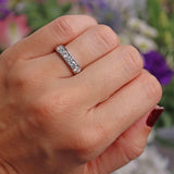 Ellibelle Jewellery Diamond & Platinum Half-Eternity Wedding Band Ring (1.50cts)