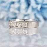 Ellibelle Jewellery Diamond & Platinum Half-Eternity Wedding Band Ring (1.50cts)