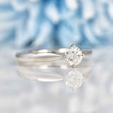 Ellibelle Jewellery Diamond & Platinum Solitaire Engagement Ring (0.50ct)
