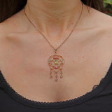 Ellibelle Jewellery Edwardian 9ct Gold Suffragette Pendant