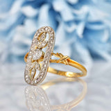 Ellibelle Jewellery Edwardian Belle Époque Diamond Dress Ring
