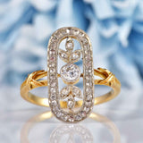 Ellibelle Jewellery Edwardian Belle Époque Diamond Dress Ring