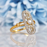 Ellibelle Jewellery Edwardian Belle Époque Diamond Dress Ring