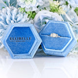 Ellibelle Jewellery Emerald-Cut Diamond 18ct White Gold Three-Stone Engagement Ring (1.07cts)