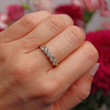 Ellibelle Jewellery Light Cape Yellow Diamond 18ct Gold Five-Stone Band Ring (1.00ct)