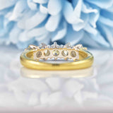 Ellibelle Jewellery Light Cape Yellow Diamond 18ct Gold Five-Stone Band Ring (1.00ct)