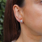 Ellibelle Jewellery Mappin & Webb Masquerade 18ct White Gold Diamond Stud Earrings