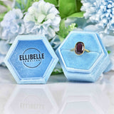 Ellibelle Jewellery Pyrope Garnet 18k Gold Solitaire Ring (6.55ct)
