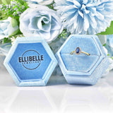 Ellibelle Jewellery Sapphire & Diamond 18ct Gold Oval Cluster Ring (0.53ct)