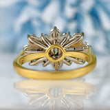 Ellibelle Jewellery Vari-Cut Diamond 18ct Gold Cluster Ring (1.22cts)