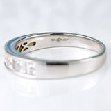 Ellibelle Jewellery Vari-Cut Diamond & Platinum Half-Eternity Wedding Band Ring (1.00ct)