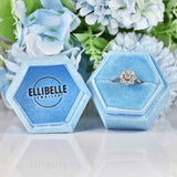 Ellibelle Jewellery Vintage 18ct White Gold Diamond Daisy Cluster Ring (0.84cts)