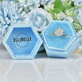Ellibelle Jewellery Vintage 1989 Diamond 18ct Gold Daisy Cluster Engagement Ring (1.60cts)