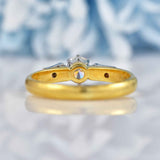 Ellibelle Jewellery Vintage 1989 Diamond 18ct Gold Solitaire Engagement Ring (0.42cts)