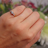 Ellibelle Jewellery Vintage 1989 Diamond 18ct Gold Solitaire Engagement Ring (0.42cts)
