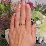 Ellibelle Jewellery Vintage 1993 Diamond 18ct Gold Solitaire Engagement Ring (0.52ct)