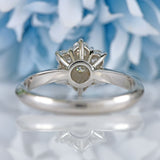 Ellibelle Jewellery Vintage 1995 Diamond 18ct White Gold Daisy Cluster Ring