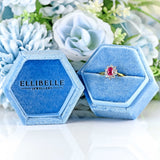 Ellibelle Jewellery Vintage 1997 Pink Tourmaline & Diamond 18ct Gold Cluster Ring