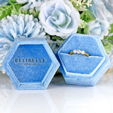 Ellibelle Jewellery Vintage Diamond 18ct Gold Three-Stone Engagement Ring (0.50cts)