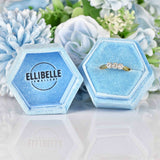 Ellibelle Jewellery Vintage Diamond 18ct Gold Three-Stone Engagement Ring (0.60ct)