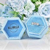 Ellibelle Jewellery Vintage Diamond 18ct White Trilogy Engagement Ring (1.60cts)