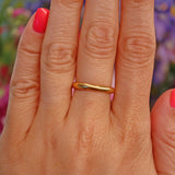 Ellibelle Jewellery Antique 22ct Gold Wedding Band - Date 1935 (4.1g)