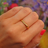 Ellibelle Jewellery Antique 22ct Gold Wedding Band - Date 1935 (4.1g)