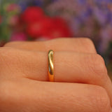 Ellibelle Jewellery Antique 22ct Gold Wedding Band - Date 1935 (4.1g)